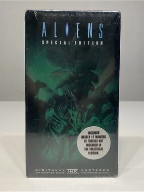 Aliens Special Edition (1986) VHS 17 Minutes of Footage New SEALED Canadian